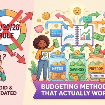 Budgeting Methods That Actually Work (Why the 50/30/20 Rule Is Failing You)