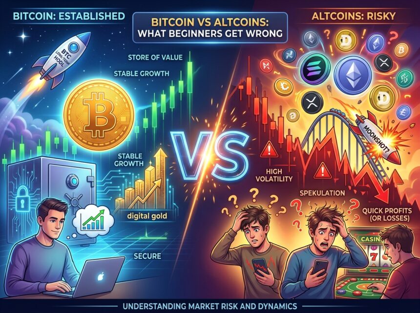 Bitcoin vs Altcoins: What Beginners Get Wrong