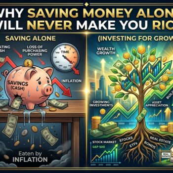 Why Saving Money Alone Will Never Make You Rich